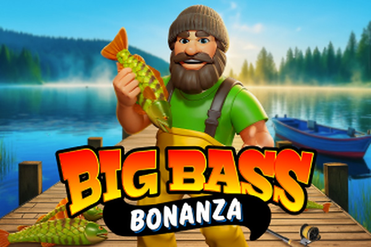 Arte oficial de Big Bass Bonanza, da Pragmatic Play
